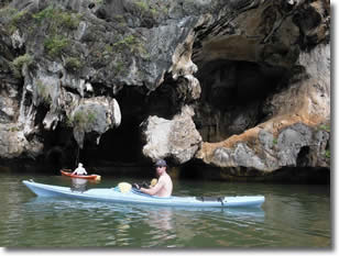 Phang Nga Bay self paddle kayaking trips