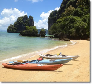 Phang Nga Bay self paddle trip