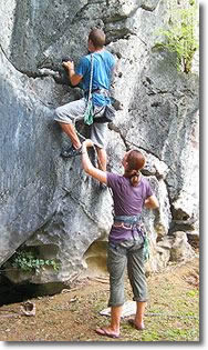 Phuket rock climbing