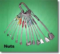 Rock climbing gear